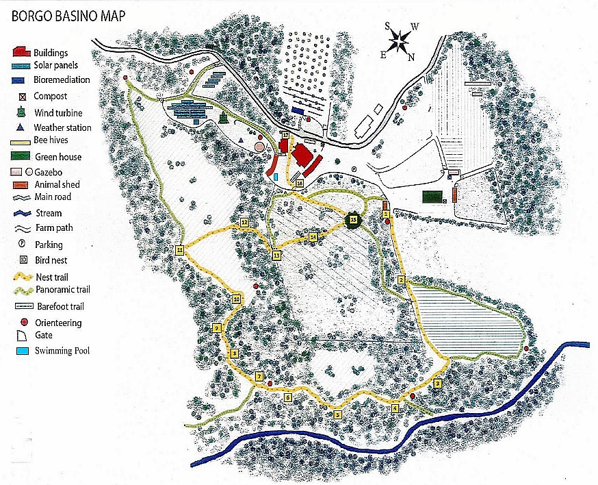 Mappa di Borgo Basino Mappa di Borgo Basino